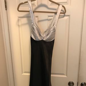 Silver and black dress, Homecoming